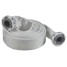 1 Rolle FW-Schlauch B/75 DIN 14811 mit Kupplungen, weiss, für vielseitige Anwendungen und hohe Flexibilität