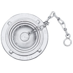 1 Stück Blindkupplung LM mit Kette aus hochwertigem Material, ideal für vielseitige Anwendungen