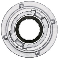 1 Stück GEKA Übergangsstück aus hochwertigem Messing, ideal für flexible Verbindungen, 1 Zoll Grösse