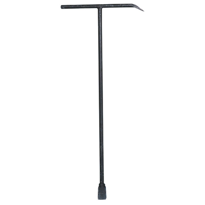 1 Stück Unterflur Hydrantenschlüssel nach DIN 3223 C aus robustem Stahl, ideal für den professionellen Einsatz