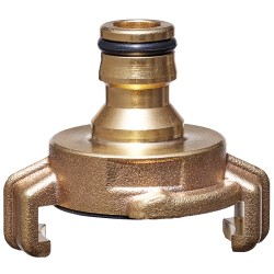 10 Stück Messingadapter für GEKA-Klicksystem, robust und langlebig, ideal für Gartenbewässerung und Anschlüsse