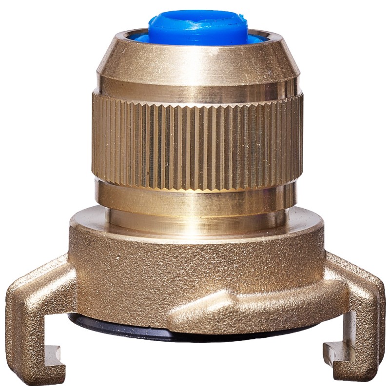 10 Stück Schnellspann-Kupplung aus Messing in Goldfarbe für sichere und einfache Verbindung