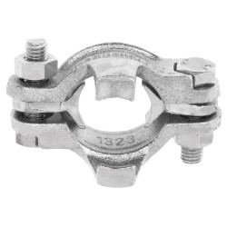 10 Stück Schlauchklemmen mit Sicherungsklauen aus hochwertigem Metall, verchromt, für verschiedene