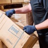 240 Paar RUDONG GOODJOB® Arbeitshandschuhe Baumwolle/Polyester mit Vinyl-Noppen, blau/blau