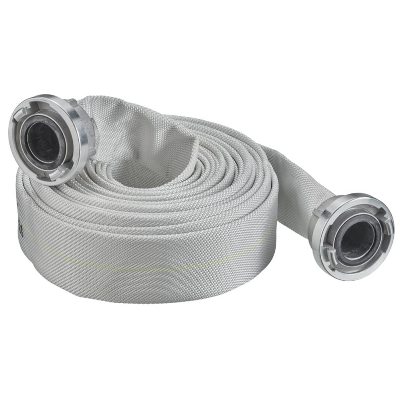 C/52 EPDM Industrieschlauch mit Storz-Aluminium-Kupplungen in Weiss