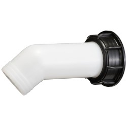 10 Stück IBC Auslaufstutzen 2-teilig aus Kunststoff S60x6 von EVERTEC® - langlebig und robust