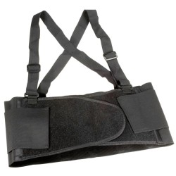 1 Stück TECTOR® Sicherheitsgurt verstellbar aus strapazierfähigem Nylon in Schwarz