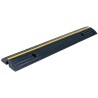 2 Stück Kabelbrücke klein - 1 Kanal aus Kunststoff in schwarz/gelb, 1000 mm x 200 mm x 50 mm
