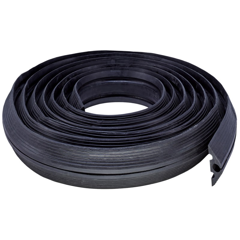 10 Meter Kabelbrücke - rollbare Kabelschutzrinne mit 100 mm x 30 mm Kanal für optimale Sicherheit und Ordnung