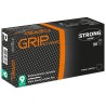 10 Box Stronghand Nitril Handschuhe schwarz puderfrei mit Diamantmuster, EN ISO 374, Kat 3