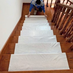 63 Rollen Selbstklebendes Abdeckvlies 120g/m² mit PE-Antirutschfolie, vielseitig einsetzbar und rutschfest