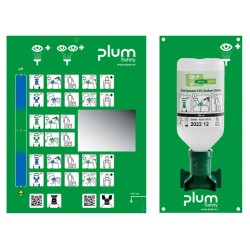 1 Flasche PLUM Augenpüllösung 500 ml – sanfte Reinigungslösung für Kontaktlinsen und empfindliche Augen