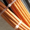 5 Beutel Kabelbinder weiss 100 Stück aus hochwertigem Kunststoff, ideal für Ordnung und Befestigungen