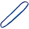 2 Stück Tector Rundschlinge, WLL 8000 kg, Einfachmantel, blau, für sicheres Heben und Transportieren