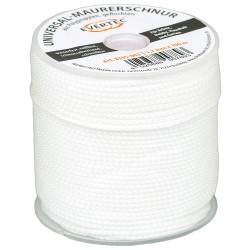 6 Rollen Universal-Maurerschnur 1,7 mm – hochreissfest, 100 Meter