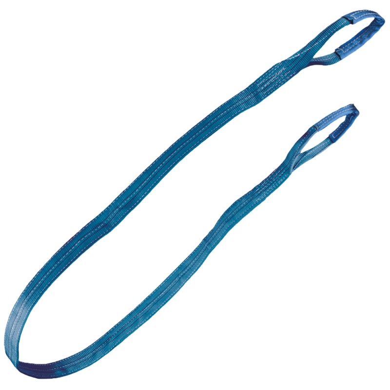 1 HEBEBAND TECTOR® 2-lagig, 8000 kg, 240 mm breit, blau, Sicherheitsfaktor 7