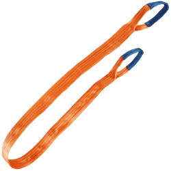 1 Stück TECTOR® Hebeband 10000 kg, 2-lagig, 300 mm breit, orange, Sicherheitsfaktor 7
