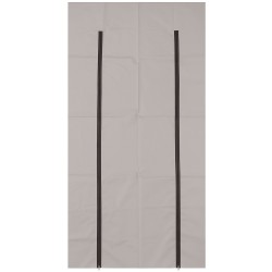 1 Stück TECTOR® PVC-Reissverschluss-Tür 150 x 220 cm, 450 g/m² – robust und langlebig für vielseitigen Einsatz
