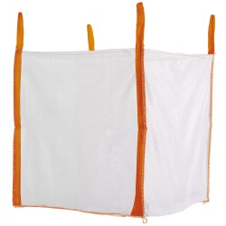 360 Stück TECTOR BIG BAG oben offen Tragkraft 1500 kg, 90 x 90 x 90 cm, mit 4 Schlaufen, SF:1:5