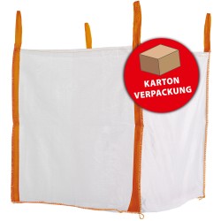 10 Stück Tector Big Bag oben offen 90 x 90 x 90 cm Tragkraft 1500 kg mit 4 Schlaufen
