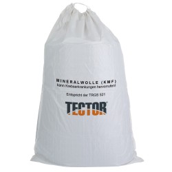 250 Stück TECTOR KMF-SACK, beschichtet, 140 x 220 cm, mit Kordel im Saum