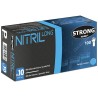 10 Box LANTAU STRONGHAND® Nitrilhandschuhe, blau, lang, puderfrei, EN ISO 374, Kat 3