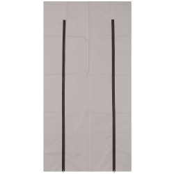 1 Stück TECTOR® PVC-Reissverschluss-Tür 150 x 220 cm, 450 g/m² – robust und langlebig für vielseitigen Einsatz