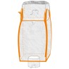 10 Stück TECTOR® BIGBAG mit Schürze und Tragkraft 1250 kg, 90 x 90 x 165 cm, 4 Schlaufen