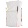 120 Stück TECTOR® BIGBAG mit Schürze, Tragkraft 1000 kg, 90 x 90 x 110 cm, 4 Schlaufen, vielseitig einsetzbar