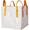 120 Stück Tector Big Bag Tragkraft 1500 kg aus robustem Material, 90 x 90 x 90 cm mit 4 Cross-Corner Schlaufen
