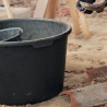 50 Stück schwarze Baueimer aus robustem Kunststoff – ideal für Bau- und Renovierungsarbeiten
