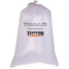 250 Stück TECTOR® KMF-Sack, beschichtet, transparent, 140 x 220 cm, mit Kordel im Saum