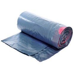 1 Rolle 25 Stück Zugbandsäcke, blau, 120 Liter, 70 x 105 cm