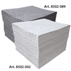 1 Pack BINDEVLIES-PADS, 40 x 50 cm, 100% Polypropylen, 100 Pads pro Pack