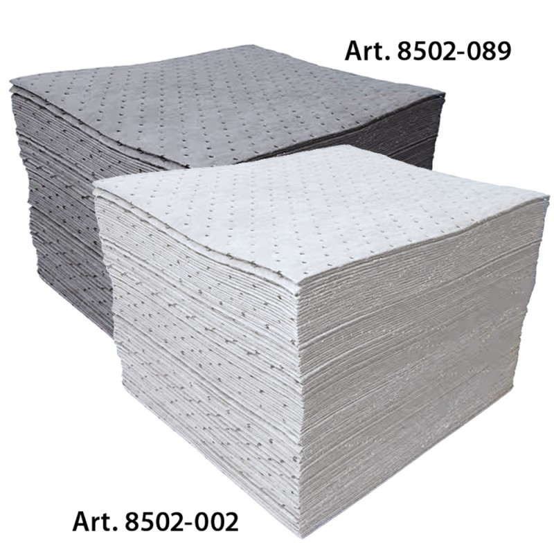 1 Pack BINDEVLIES-PADS, 40 x 50 cm, 100% Polypropylen, 100 Pads pro Pack