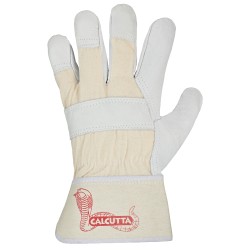 120 Paar CALCUTTA STRONGHAND® Handschuhe aus Rind-Vollleder, Natur, CAT 2 zertifiziert