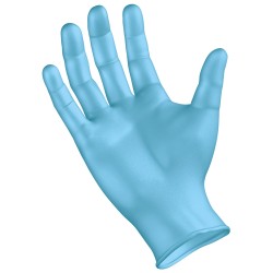 10 Box XPERT SEMPERGUARD Nitril-Handschuhe puderfrei blau CAT 3 lebensmitteleignet
