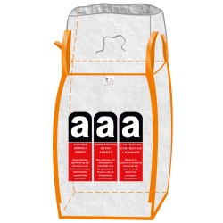 10 Stück TECTOR® Karton-Bigbag für Asbest, beschichtet, Tragkraft 1000 kg, 90 x 90 x 110 cm