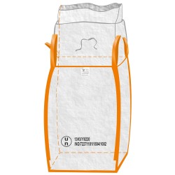 70 Stück Tector Gefahrgut Bigbag 13H3Y 1000 kg Tragkraft mit Inliner und Schürze 90x90x110 cm
