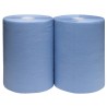 1 Pack Putzpapier 3-lagig 500 Blatt blau, ca 38x36 cm, ideal für Haushalt und Gewerbe, hohe Saugfähigkeit