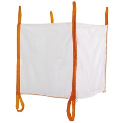 120 Stück TECTOR BIGBAG offen 90 x 90 x 90 cm Tragkraft 1000 kg mit 2 Zusatzschlaufen am Boden