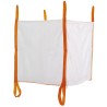 120 Stück TECTOR BIGBAG offen 90 x 90 x 90 cm Tragkraft 1000 kg mit 2 Zusatzschlaufen am Boden