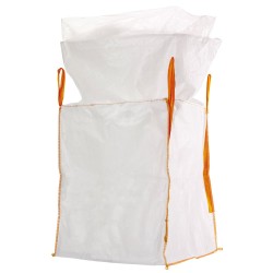 60 Stück TECTOR BIGBAG mit Inliner und Schürze, Tragkraft 1000 kg, 90 x 90 x 110 cm, vielseitig einsetzbar