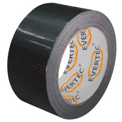 6 Rollen Evertec Gewebeband 48 mm x 50 m grau, strapazierfähiges und vielseitiges Klebeband für Reparaturen und