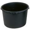 20 Stück Mörtelkübel schwarz aus robustem Kunststoff für vielseitige Bau- und Renovierungsarbeiten
