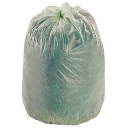 50 Stück LDPE-Säcke Typ 90 mit Seitenfalte, 1000 Liter, 80 x 50 x 220 cm, robust und vielseitig einsetzbar