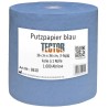 1 Rolle Putzpapier 3-lagig 1000 Blatt blau 38 x 36 cm