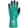 72 Paar CLARINGTON STRONGHAND® Nitrilhandschuhe aus Nitrilschaum, grün, EN ISO 374-1, EN ISO 374-5, EN 407