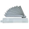 20 Stück Ersatzklingen für Cutter, 18 x 5 mm, präzise Schneidequalität, ideal für Bastel- und Handwerksprojekte