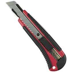 12 Stück Komfort-Cutter mit Metallführung und 18 mm Klingenbreite – Präzises Schneiden in robustem Design